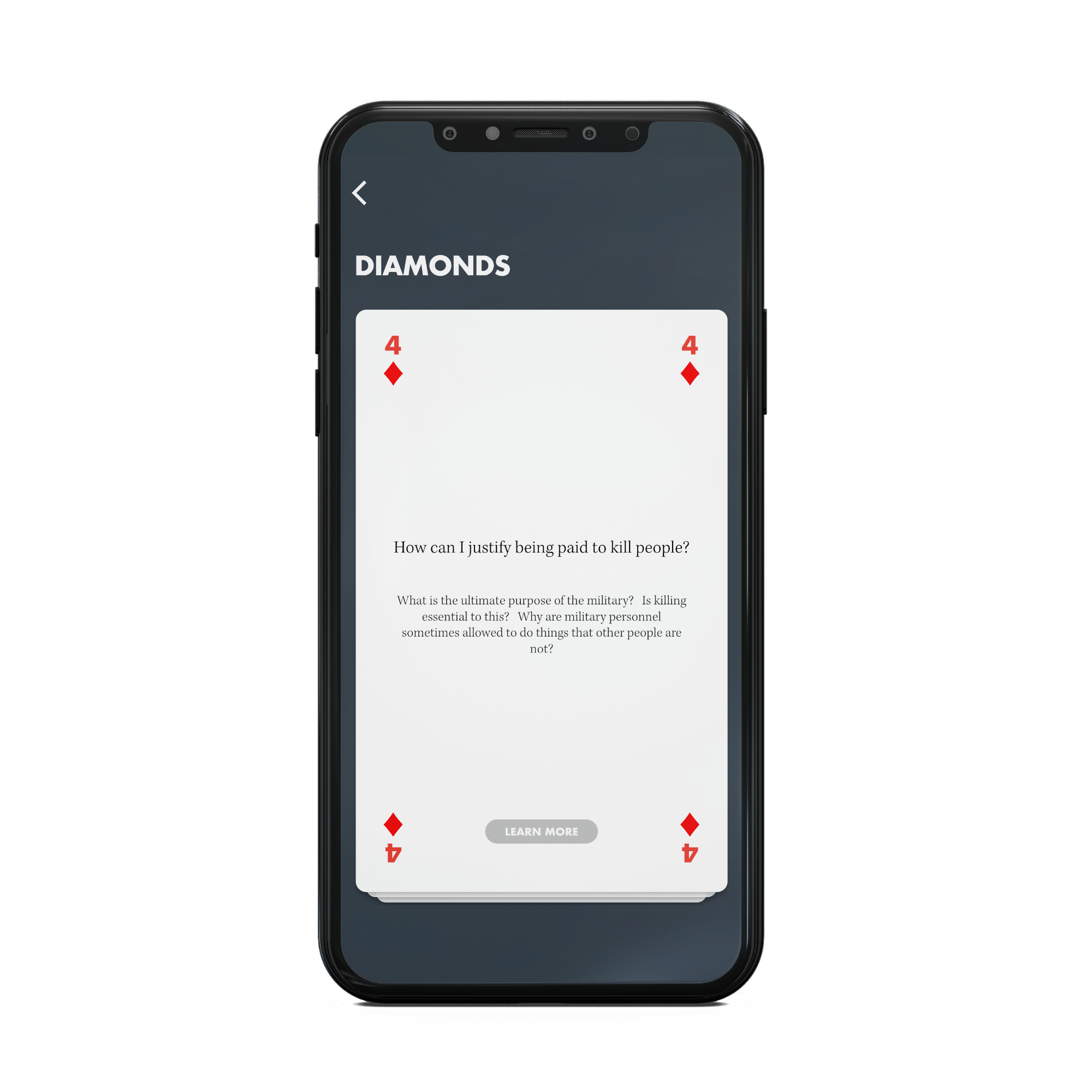 Cards for Humanity app